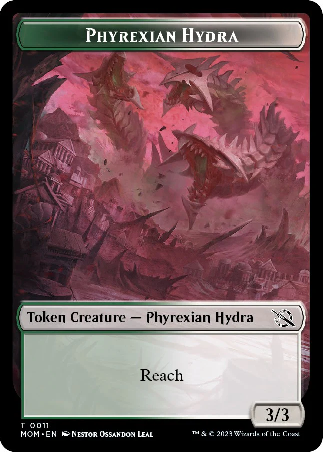 Phyrexian Hydra Token (0011) [MOM - 11]