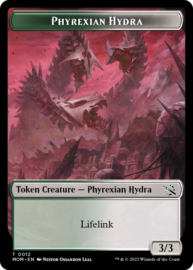 Phyrexian Hydra Token (0012) [MOM - 12]