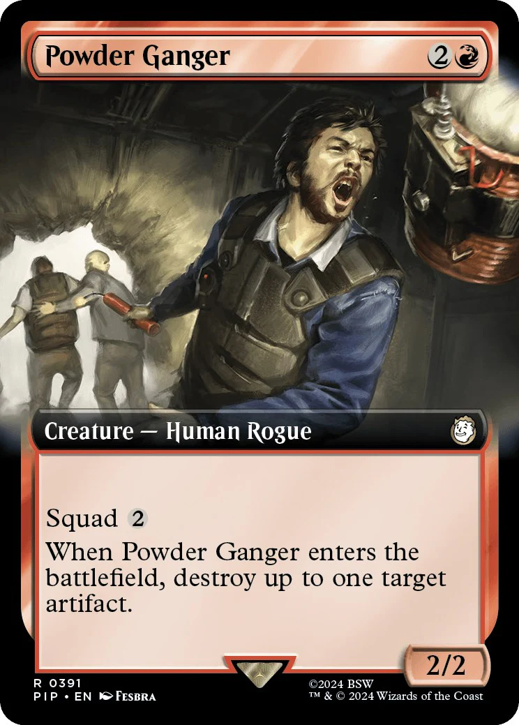 Powder Ganger (Extended Art) [PIP - 391]
