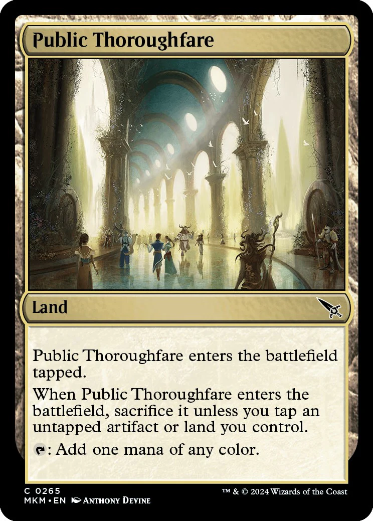 Public Thoroughfare [MKM - 265]