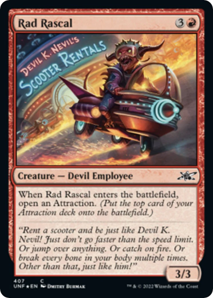 Rad Rascal (Galaxy Foil) [UNF - 407]