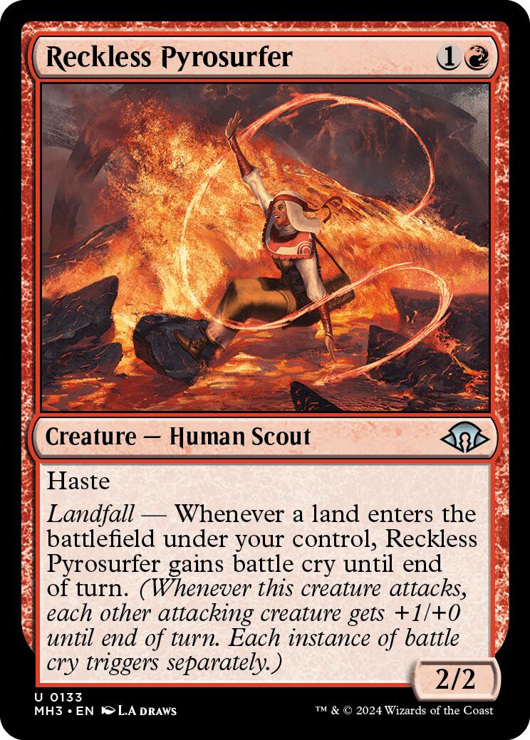 Reckless Pyrosurfer [MH3 - 133]