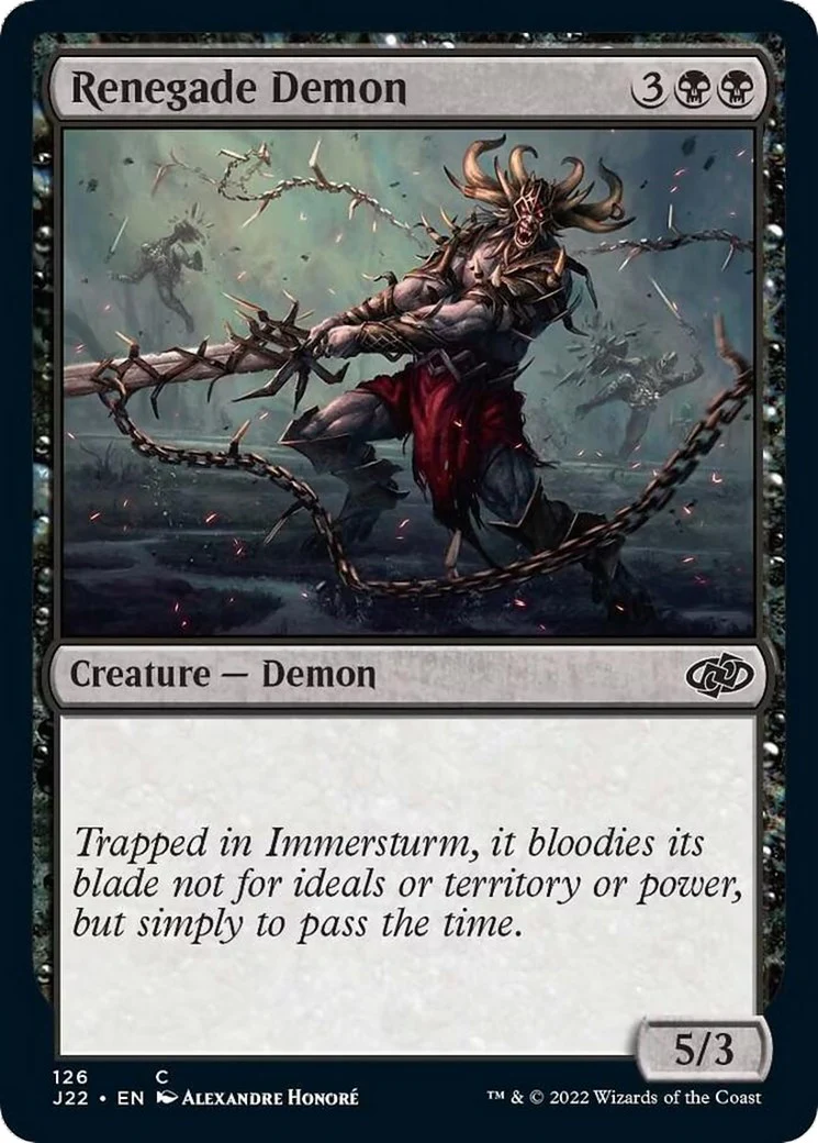 Renegade Demon [J22 - 126]