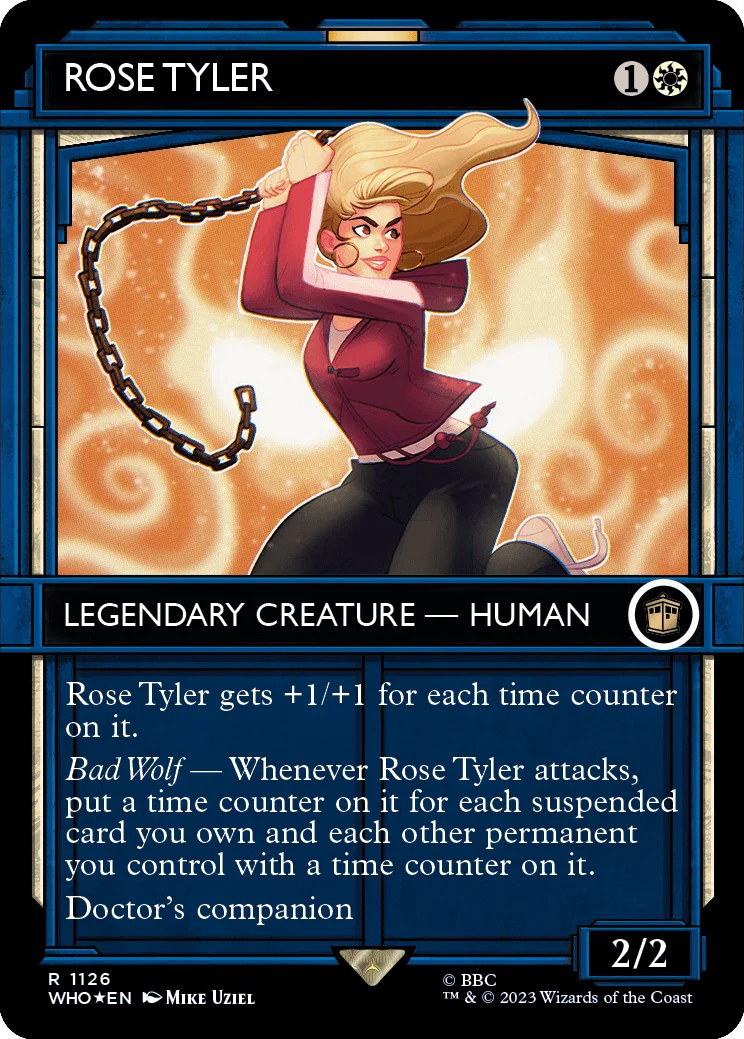 Rose Tyler (Showcase) (Surge Foil) [WHO - 1126]
