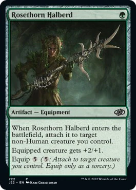 Rosethorn Halberd [J22 - 722]
