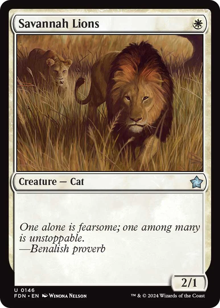 Savannah Lions [FDN - 146]