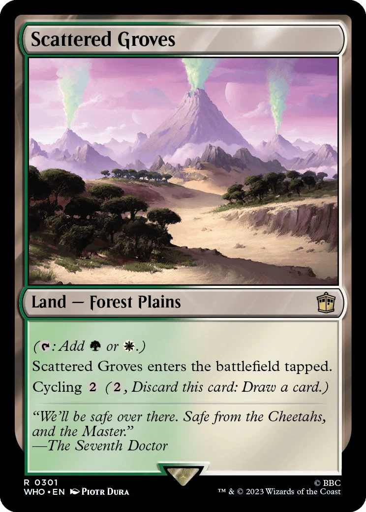 Scattered Groves [WHO - 301]