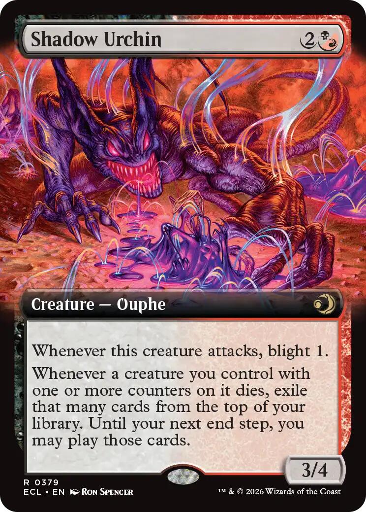 Shadow Urchin (Extended Art) [ECL - 379]