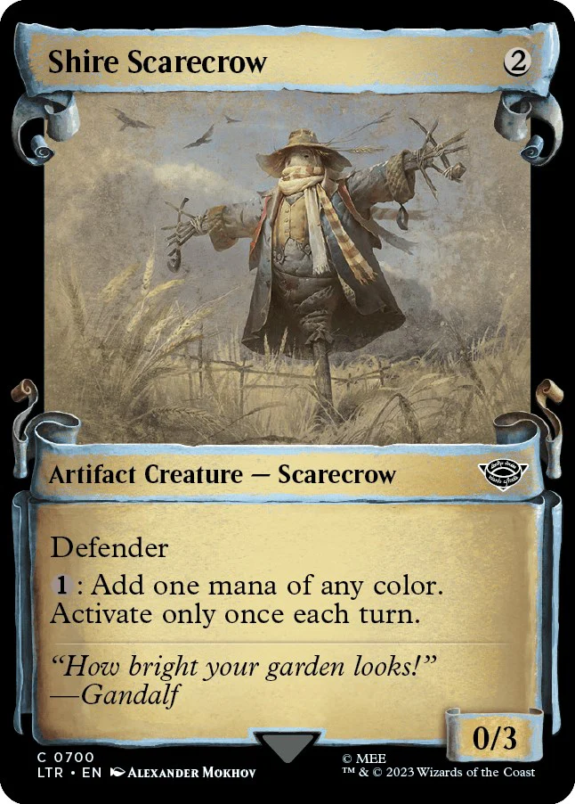 Shire Scarecrow (Showcase Scrolls) [LTR - 700]