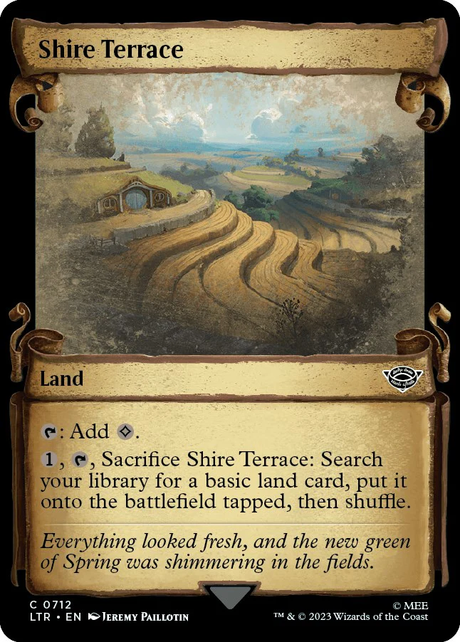 Shire Terrace (Showcase Scrolls) [LTR - 712]