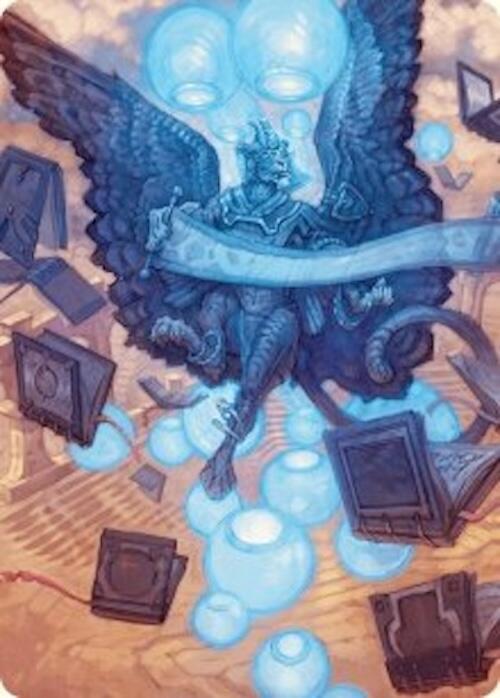 Sphinx of Forgotten Lore Art Card (33/54) [ASFDN - 33]