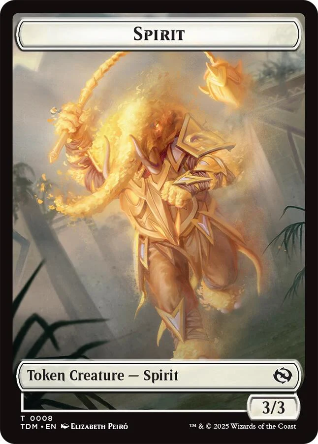 Spirit (0008) // Spirit (0009) Double-Sided Token [TDM - 8 // 9]