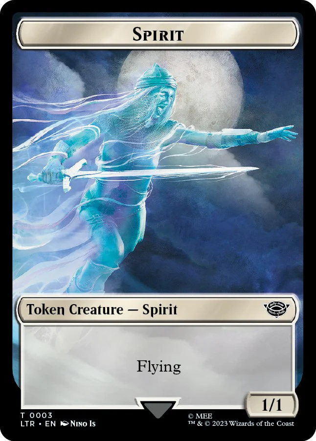 Spirit // Food (0011) Double-Sided Token [LTR - 3 // 11]