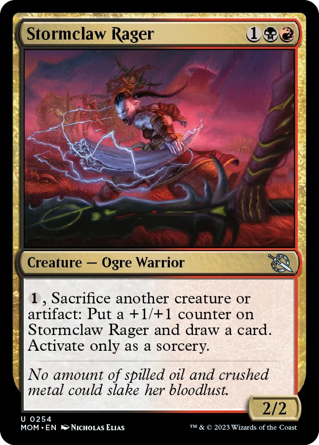 Stormclaw Rager [MOM - 254]