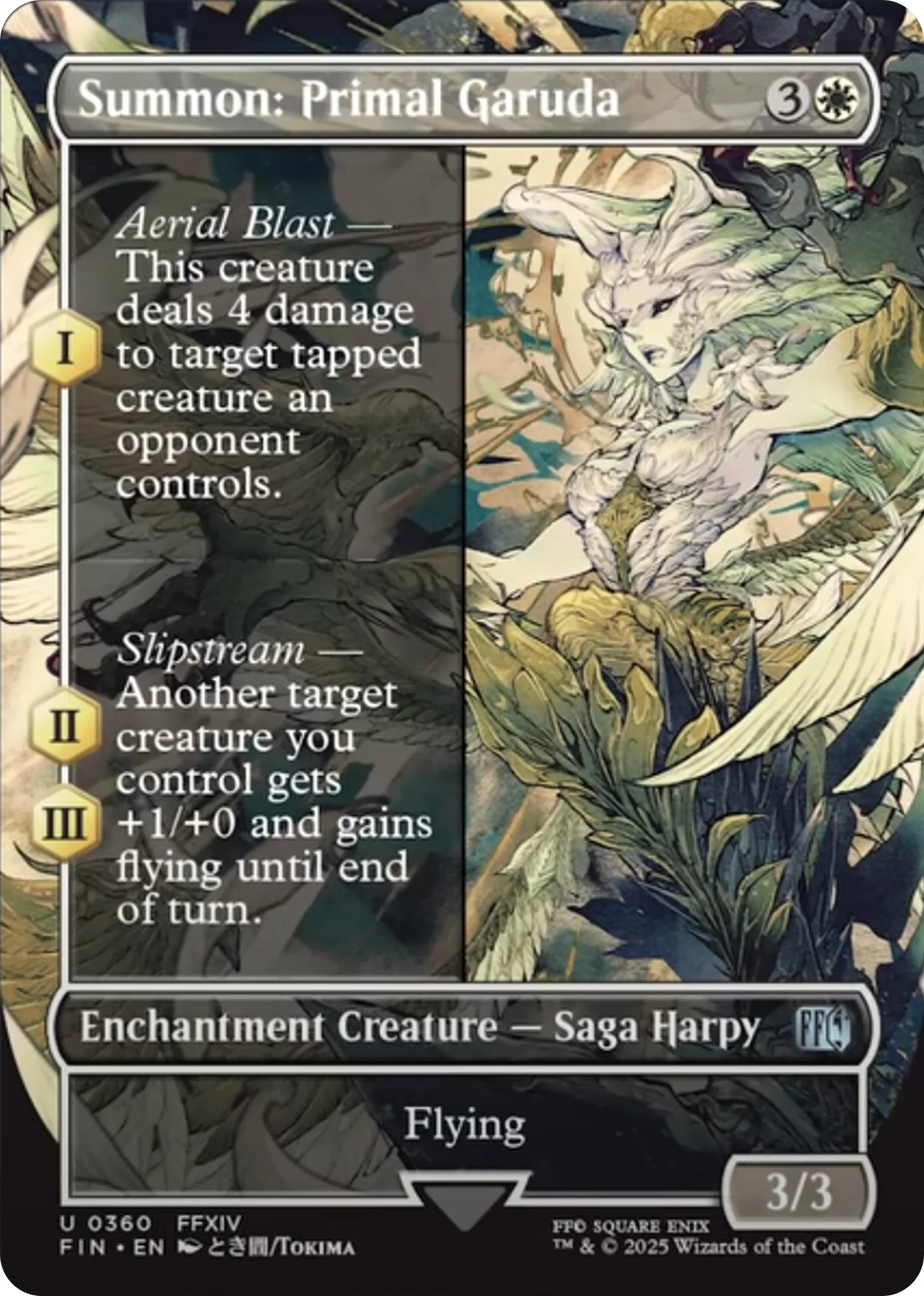 Summon: Primal Garuda (Borderless) [FIN - 360]