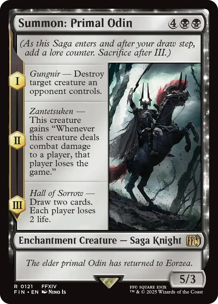 Summon: Primal Odin [FIN - 121]