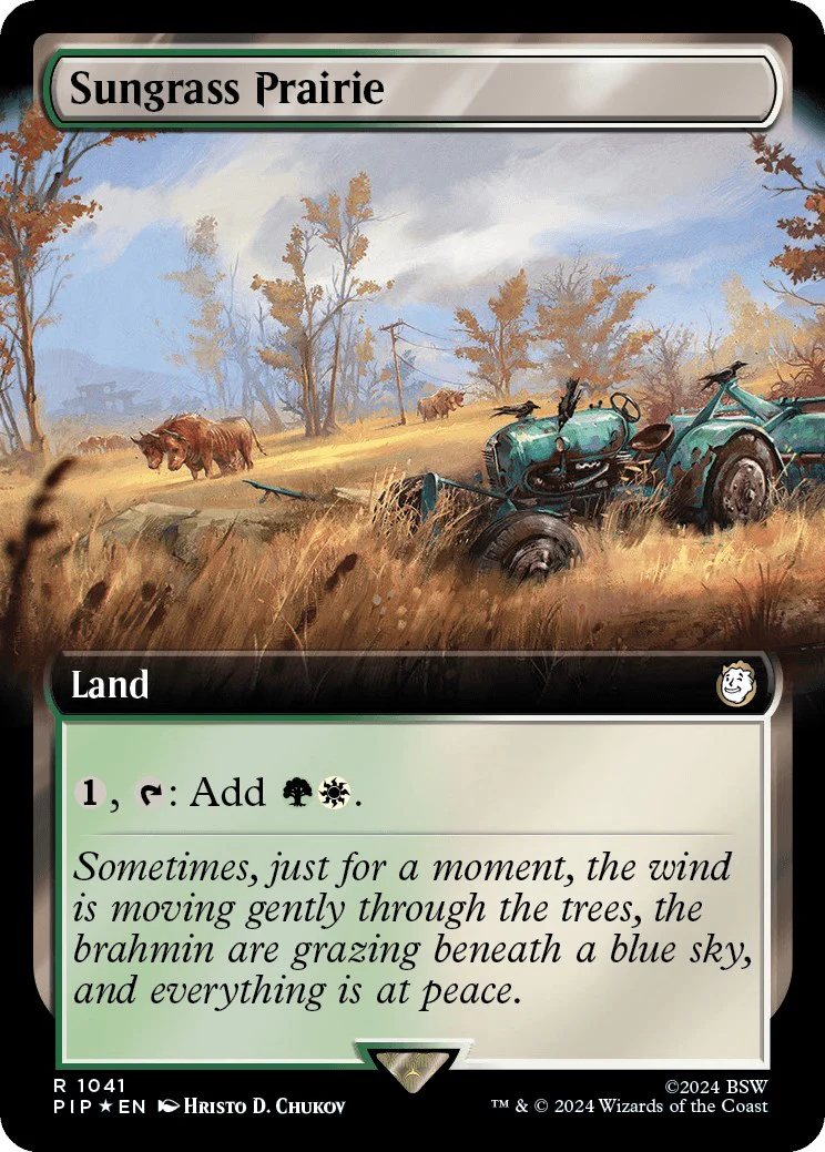 Sungrass Prairie (Extended Art) (Surge Foil) [PIP - 1041]