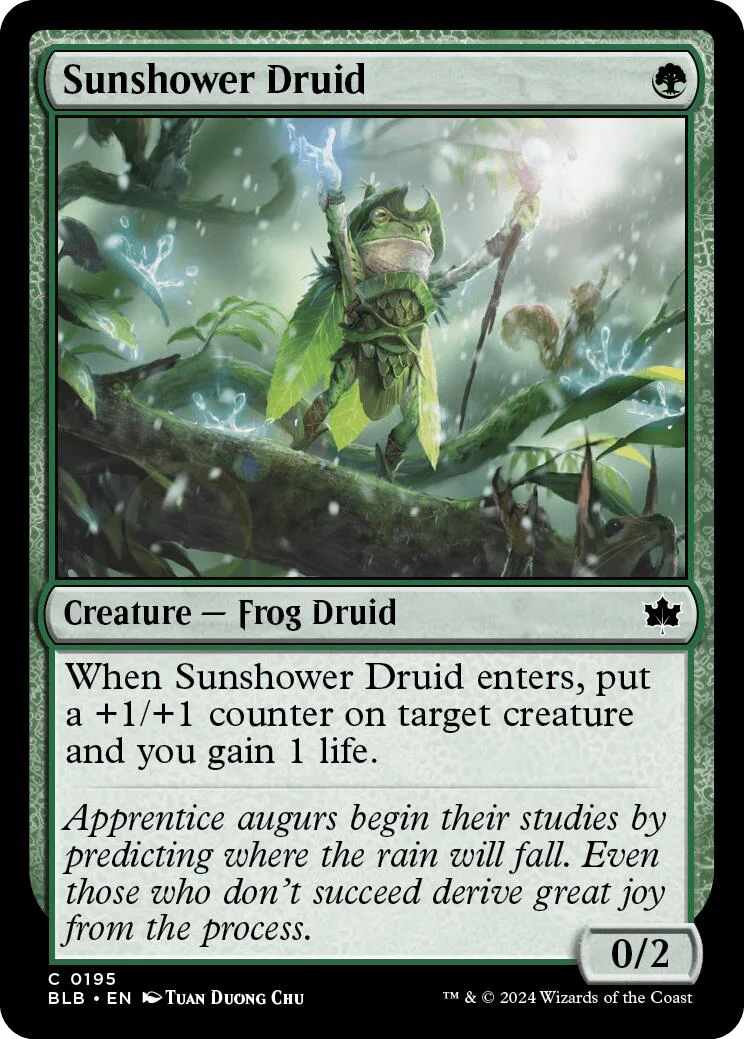 Sunshower Druid [BLB - 195]