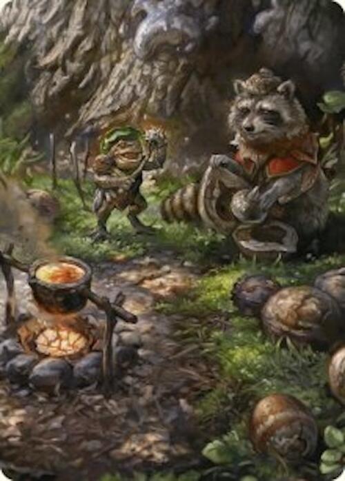 Sylvan Scavenging Art Card (46/54) [ASFDN - 46]