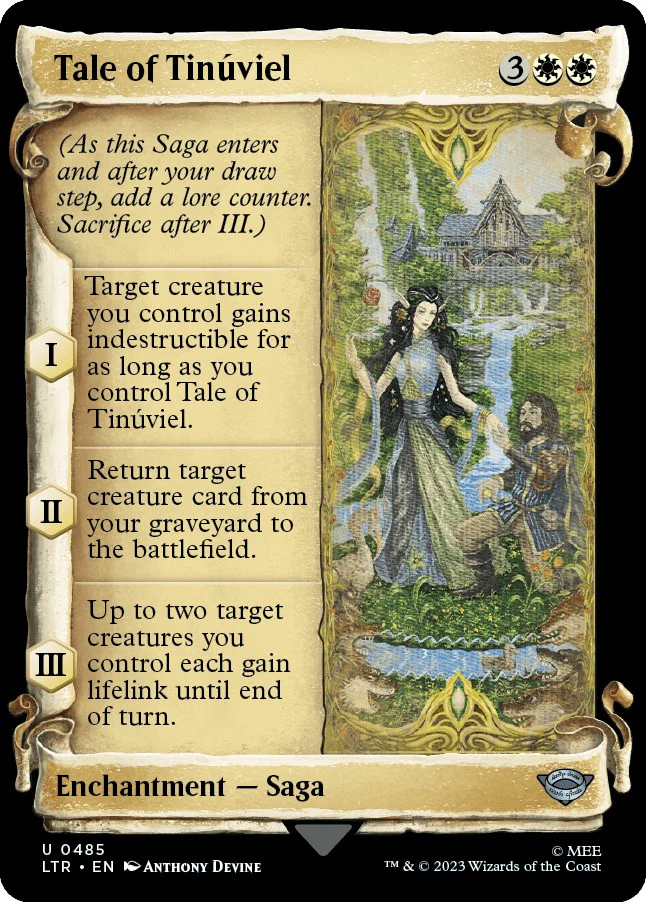 Tale of Tinuviel (Showcase Scrolls) [LTR - 485]