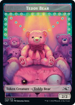 Teddy Bear // Treasure (013) Double-sided Token [UNF - N/A]