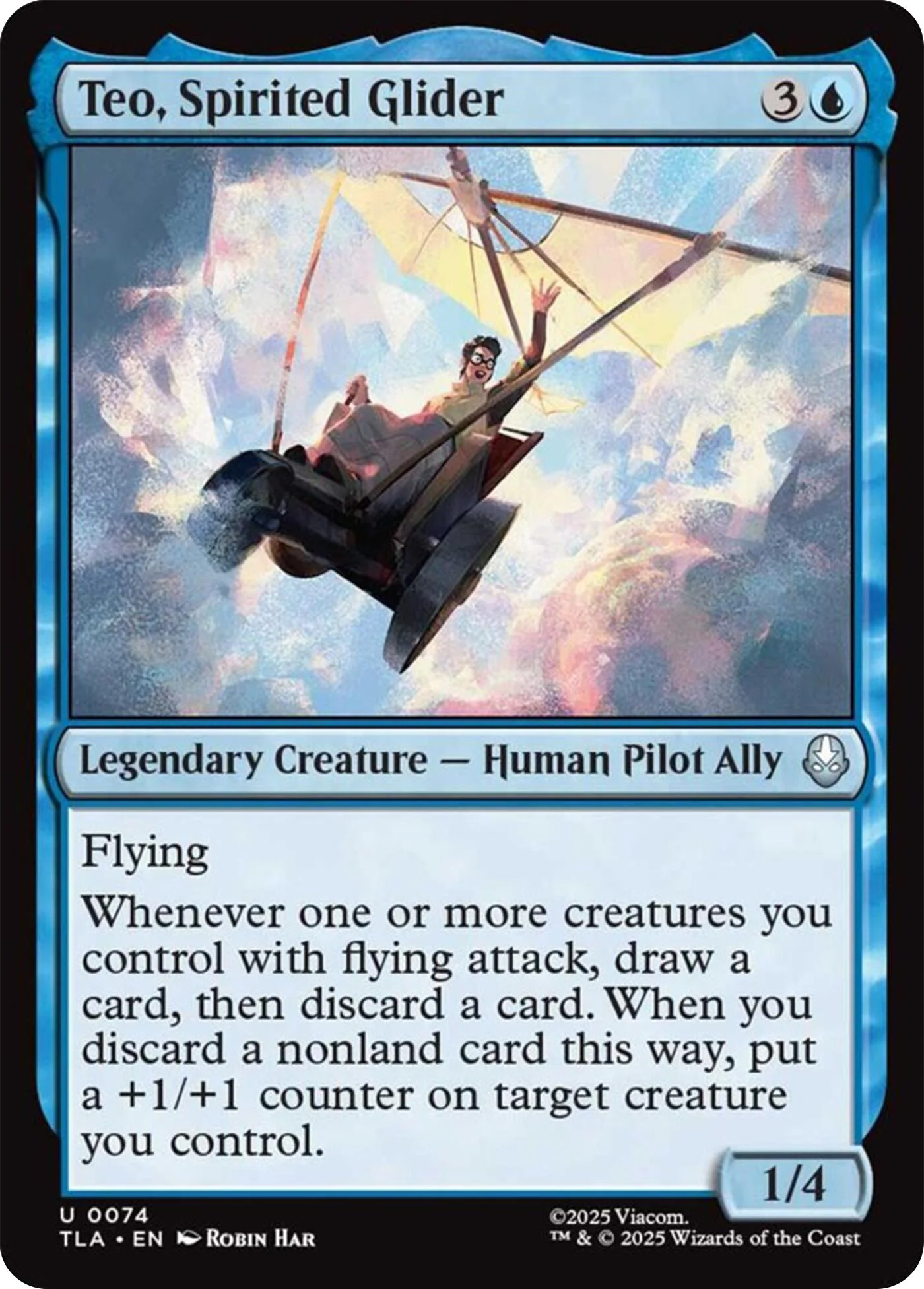 Teo, Spirited Glider [TLA - 74]
