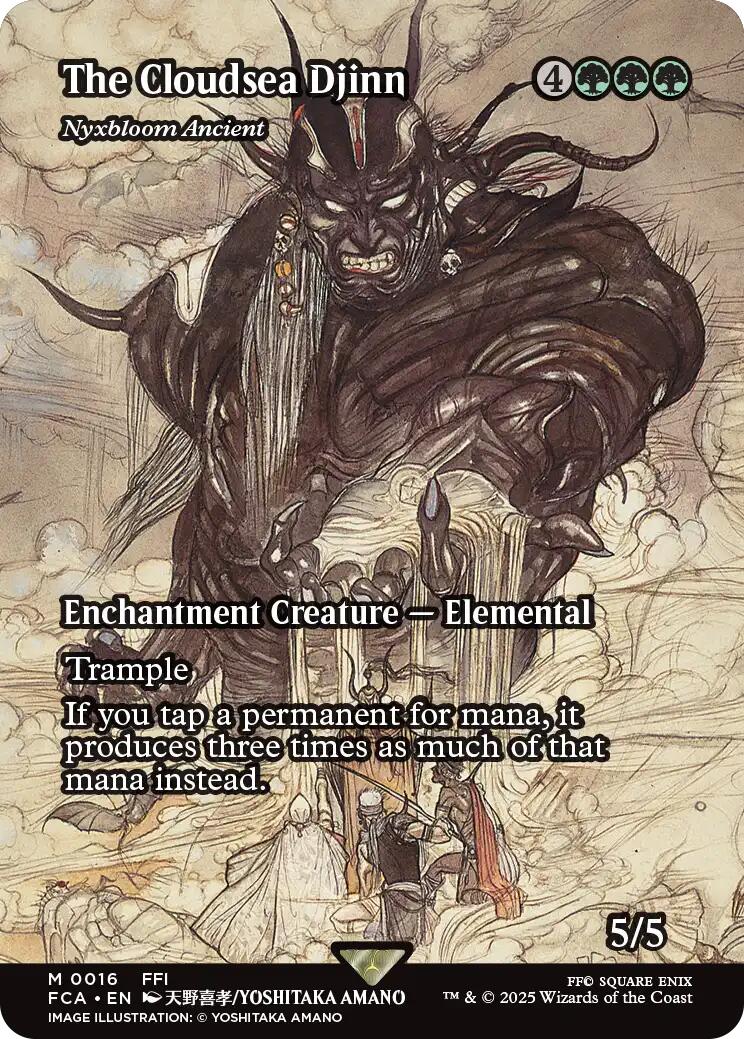 The Cloudsea Djinn - Nyxbloom Ancient (Showcase) [FCA - 16]