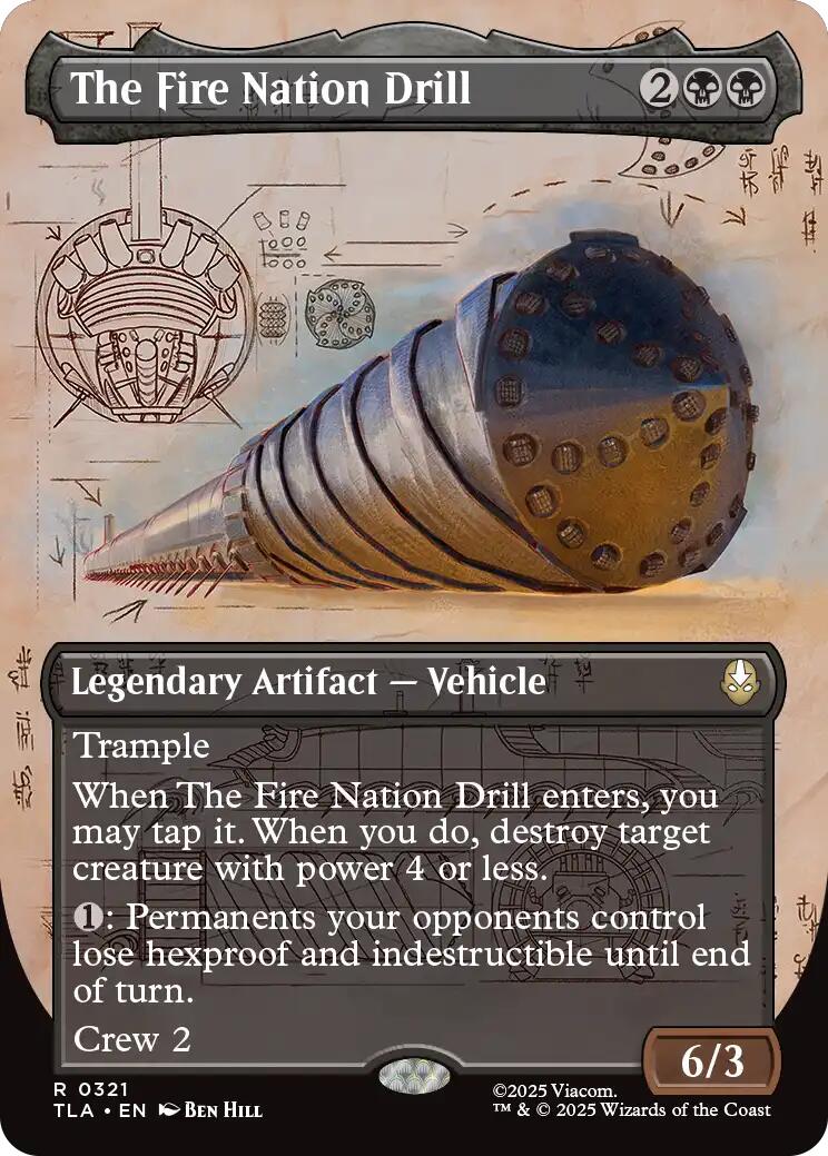 The Fire Nation Drill (Borderless) [TLA - 321]