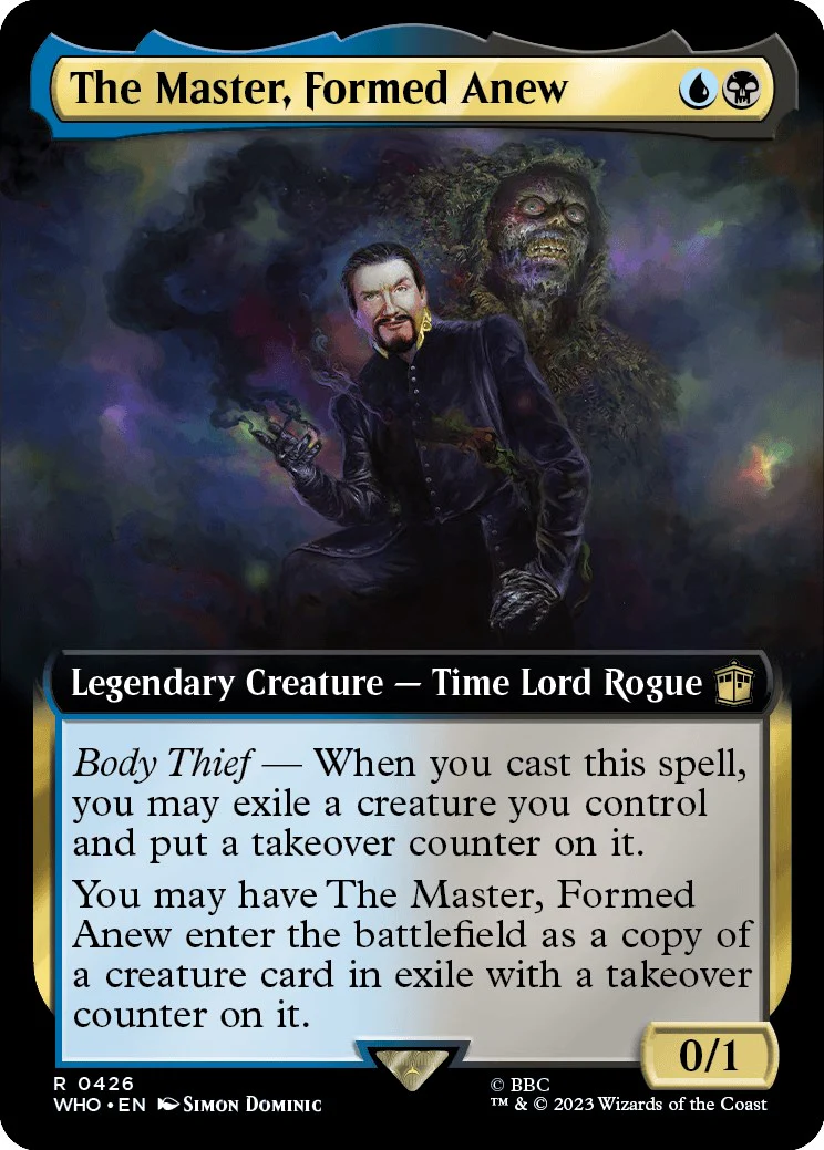 The Master, Formed Anew (Extended Art) [WHO - 426]