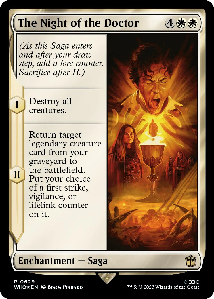 The Night of the Doctor (Surge Foil) [WHO - 629]