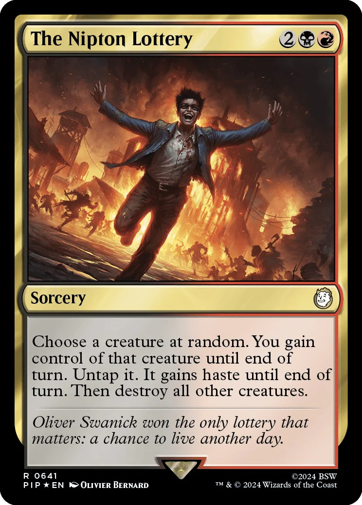 The Nipton Lottery (Surge Foil) [PIP - 641]