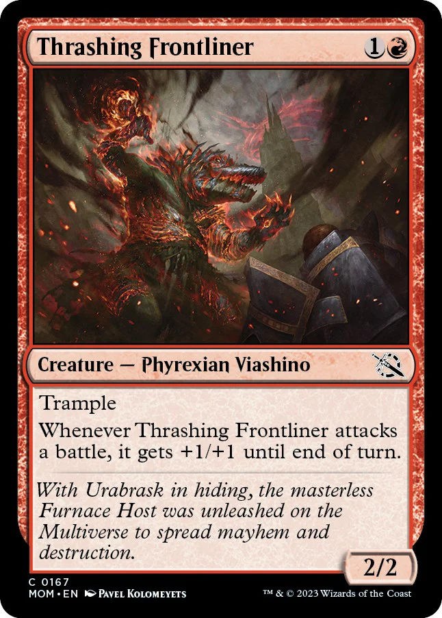 Thrashing Frontliner [MOM - 167]