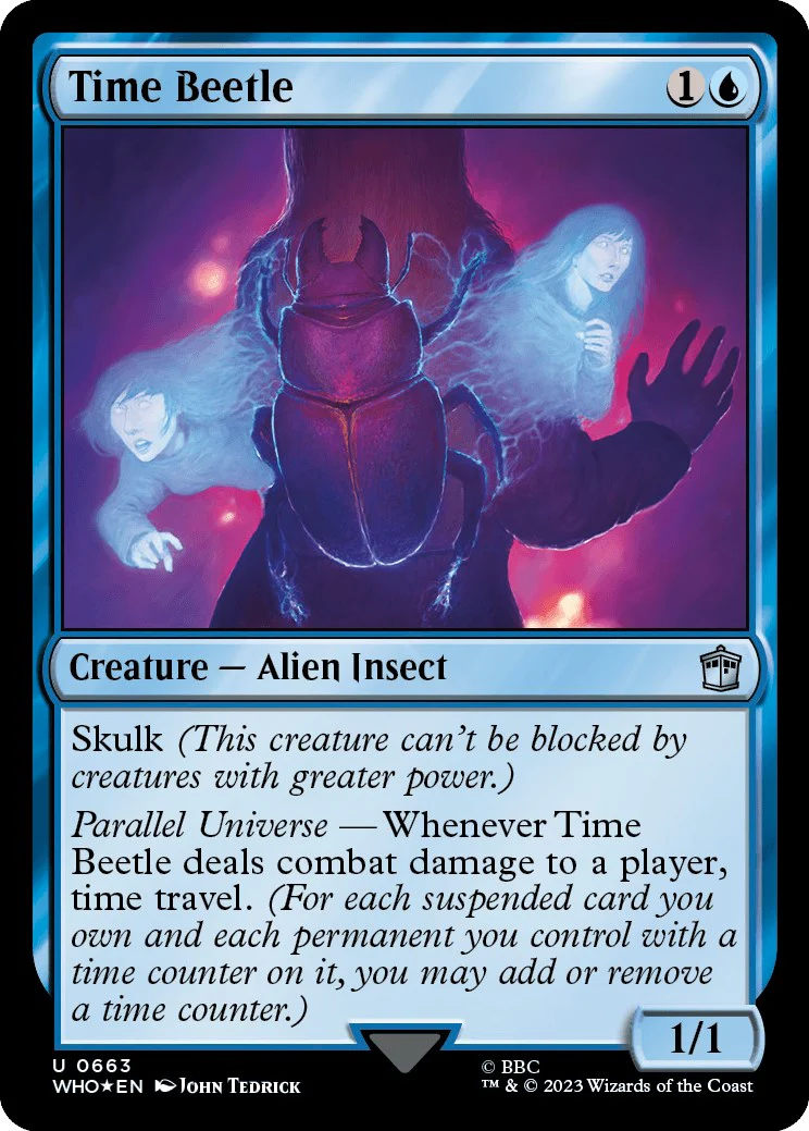 Time Beetle (Surge Foil) [WHO - 663]