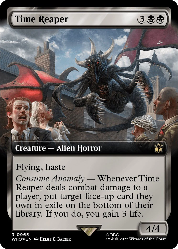 Time Reaper (Extended Art) (Surge Foil) [WHO - 965]