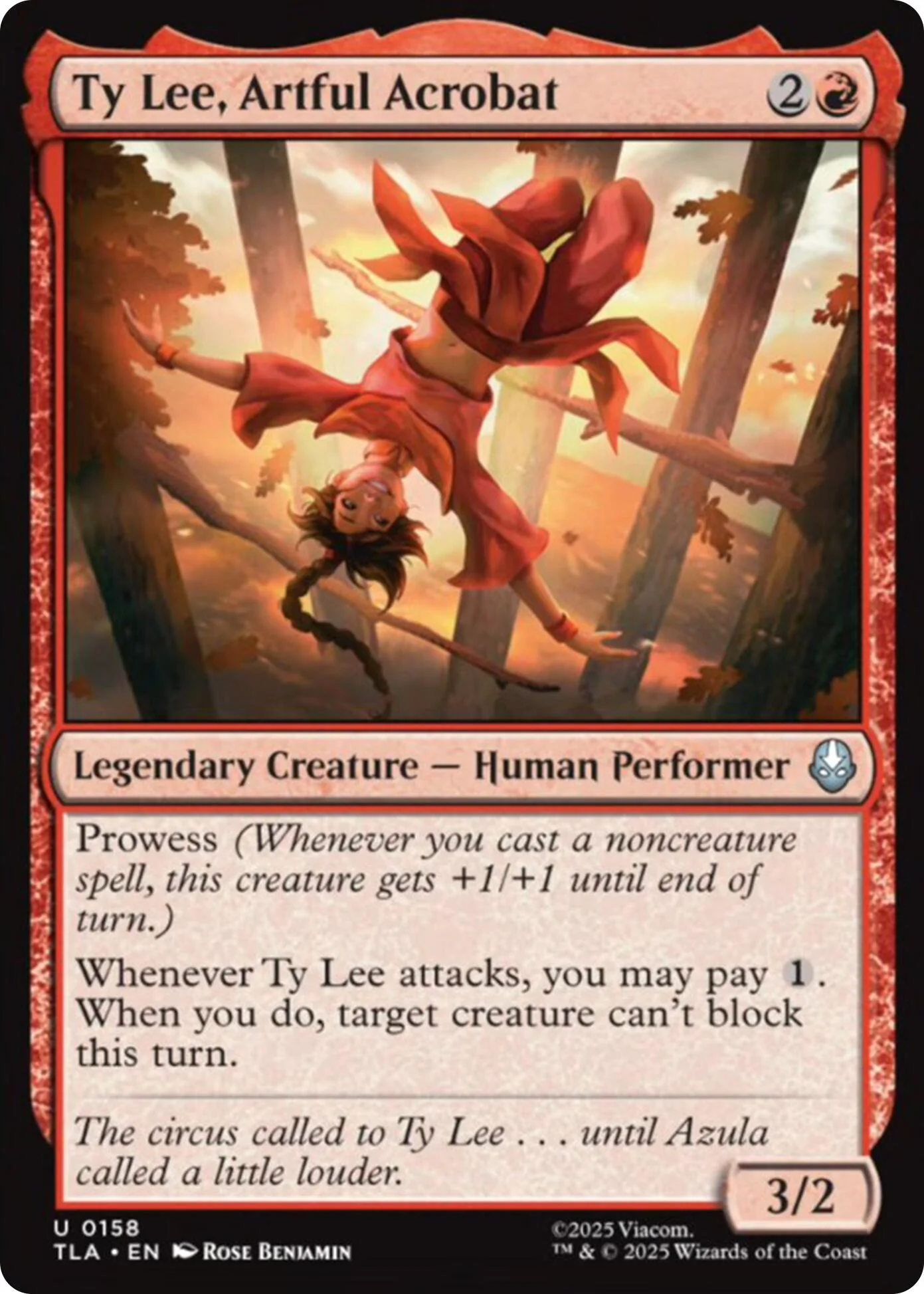 Ty Lee, Artful Acrobat [TLA - 158]