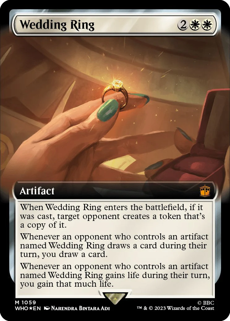 Wedding Ring (Extended Art) (Surge Foil) [WHO - 1059]