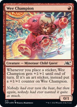 Wee Champion (Galaxy Foil) [UNF - 413]