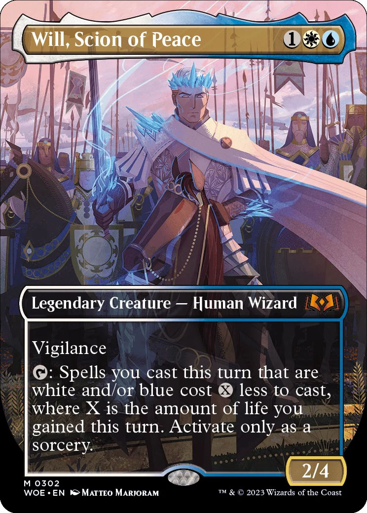 Will, Scion of Peace (Borderless) [WOE - 302]