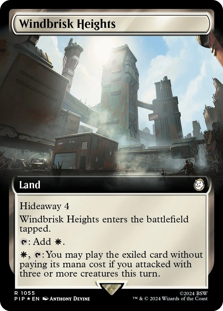 Windbrisk Heights (Extended Art) (Surge Foil) [PIP - 1055]