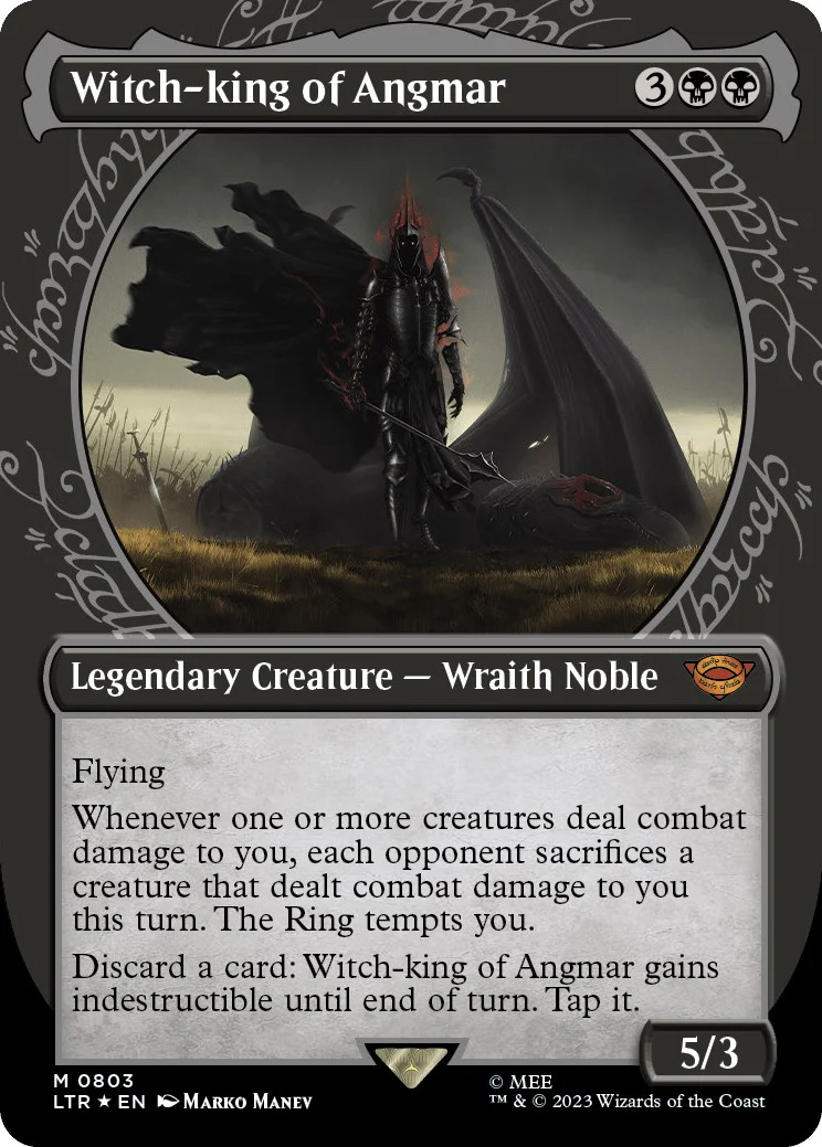 Witch-king of Angmar (Showcase) (Surge Foil) [LTR - 803]