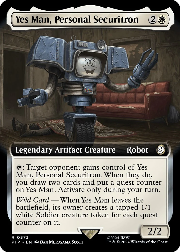 Yes Man, Personal Securitron (Extended Art) [PIP - 373]