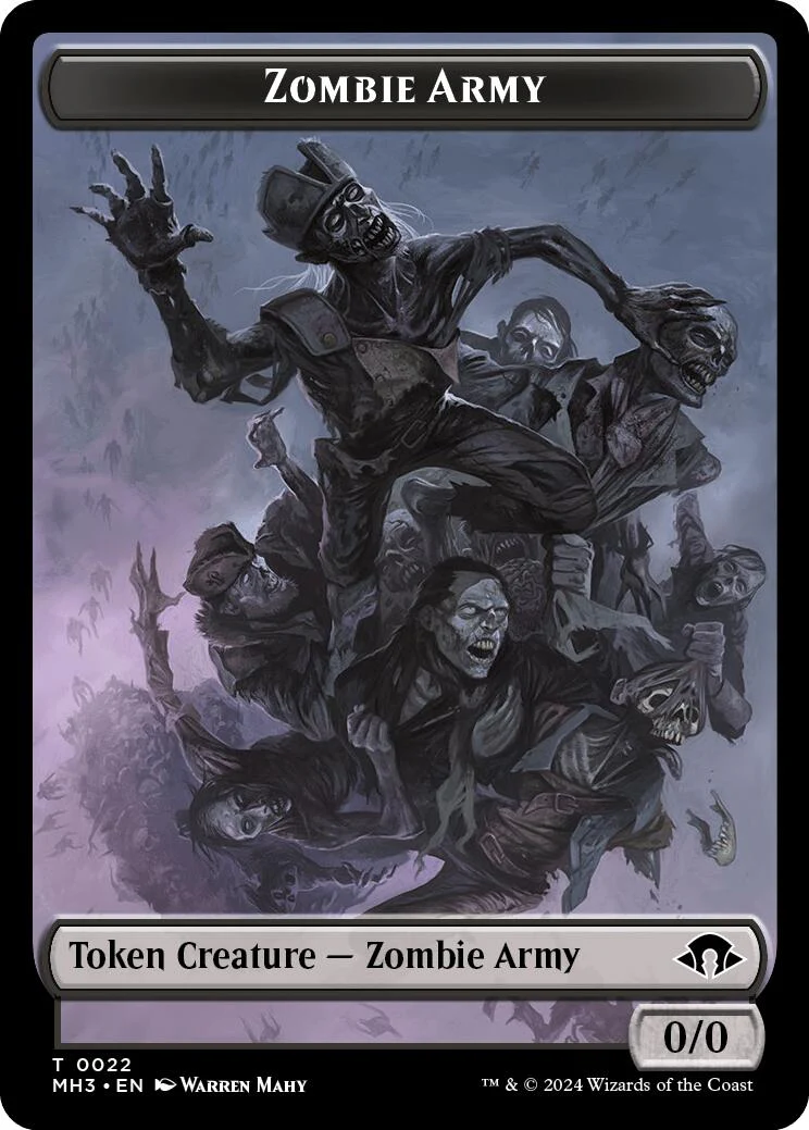 Zombie Army Token [MH3 - 22]
